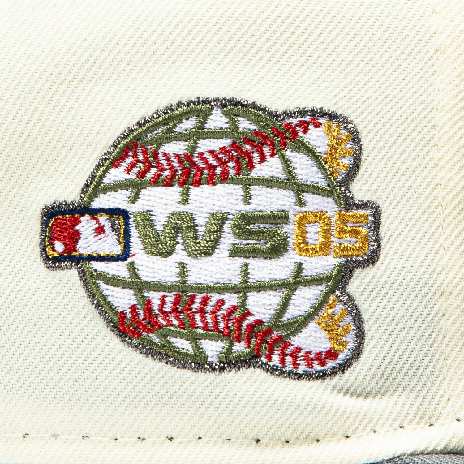 New Era 59Fifty Chicago White Sox 2005 World Series Patch Hat - White, Storm Grey, Red sold by Hat Club product image thumbnail 5