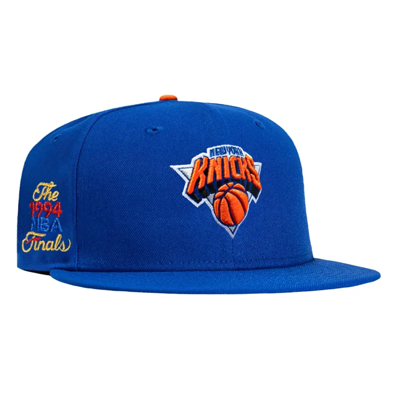 New Era 59Fifty New York Knicks 1994 NBA Finals Patch Hat - Royal made by New Era