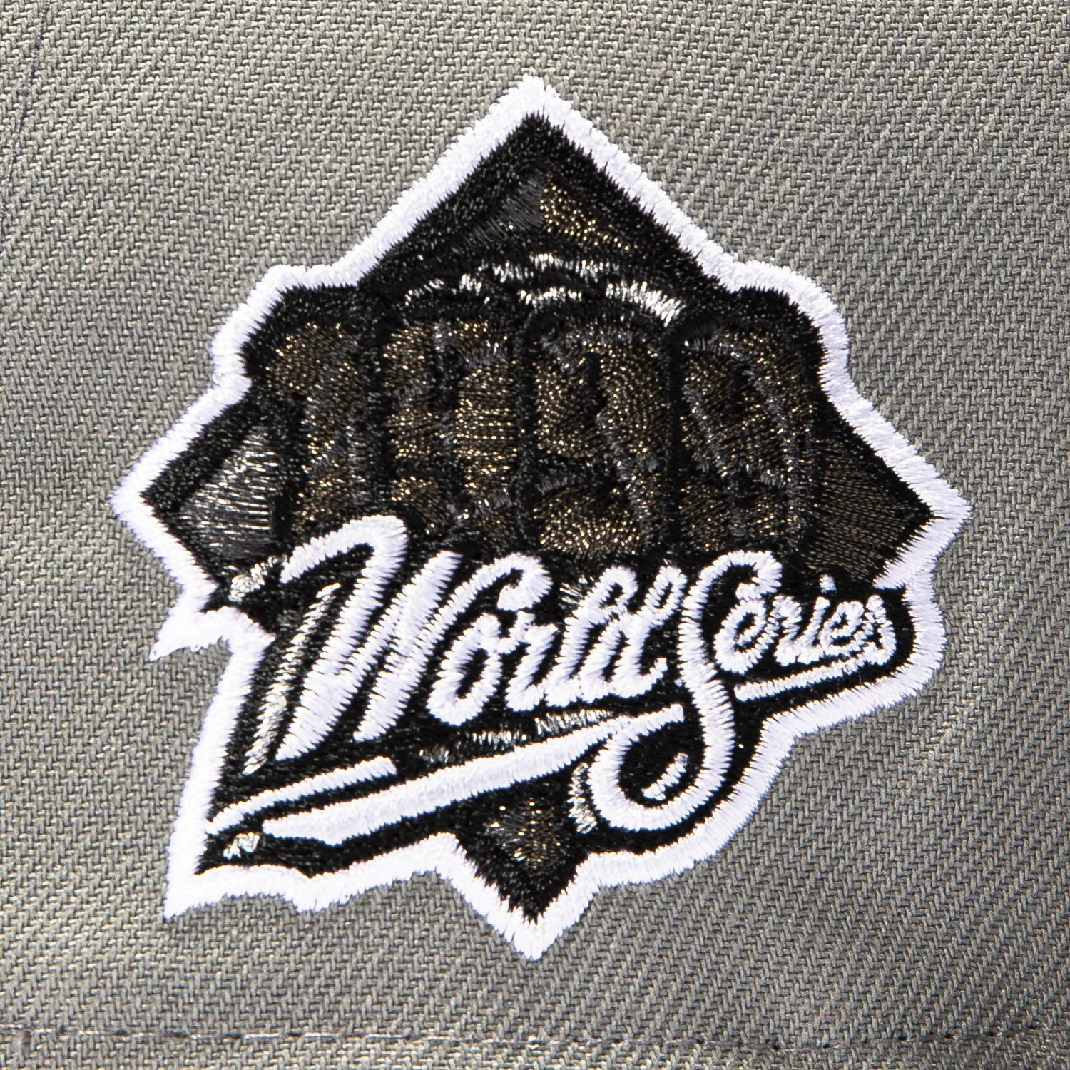 New Era 59Fifty Reflective Atlanta Braves 1999 World Series Patch Hat - Graphite, Black sold by Hat Club product image thumbnail 5