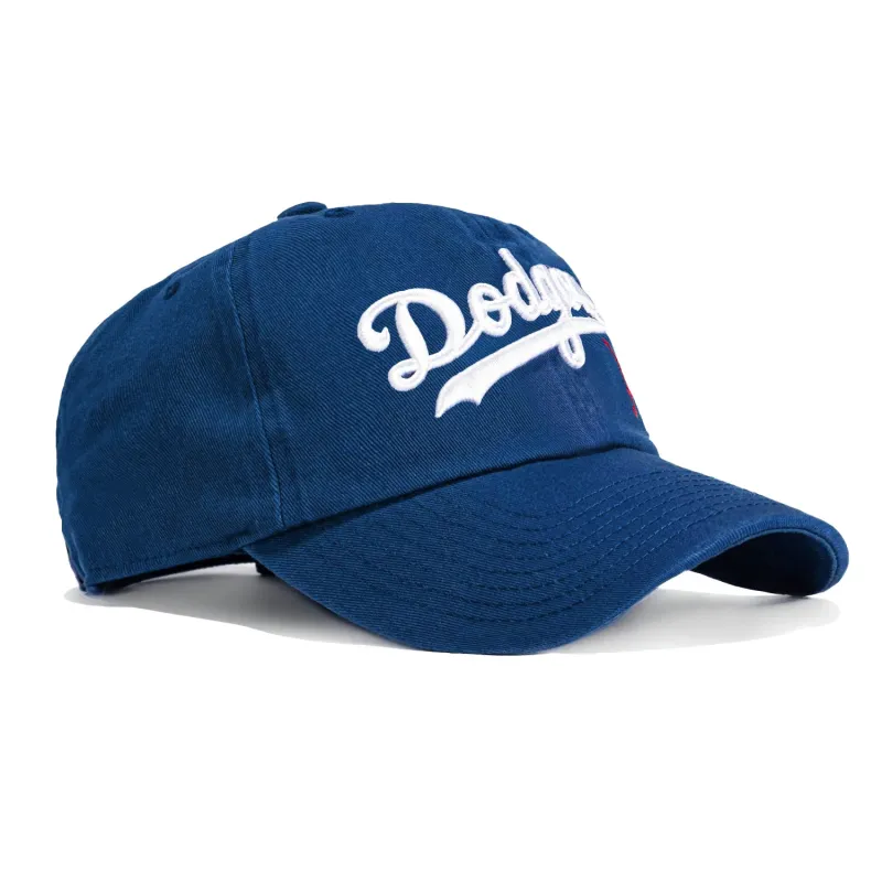 47 Brand Los Angeles Dodgers Script Cleanup Adjustable Hat - Royal made by 47