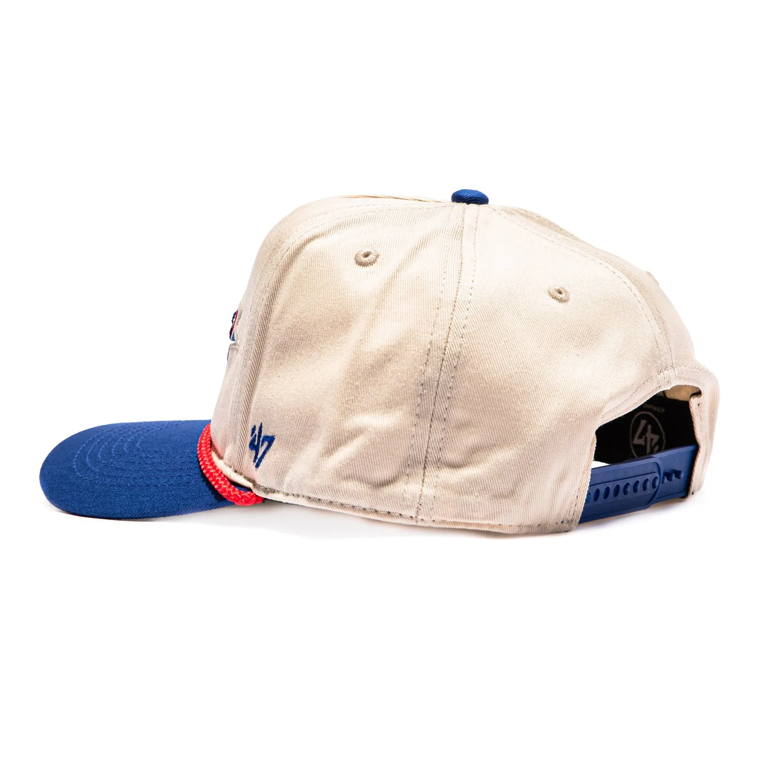 47 Brand Frame Out Chicago Cubs Hitch Snapback Hat - Stone, Royal sold by Hat Club product image thumbnail 2