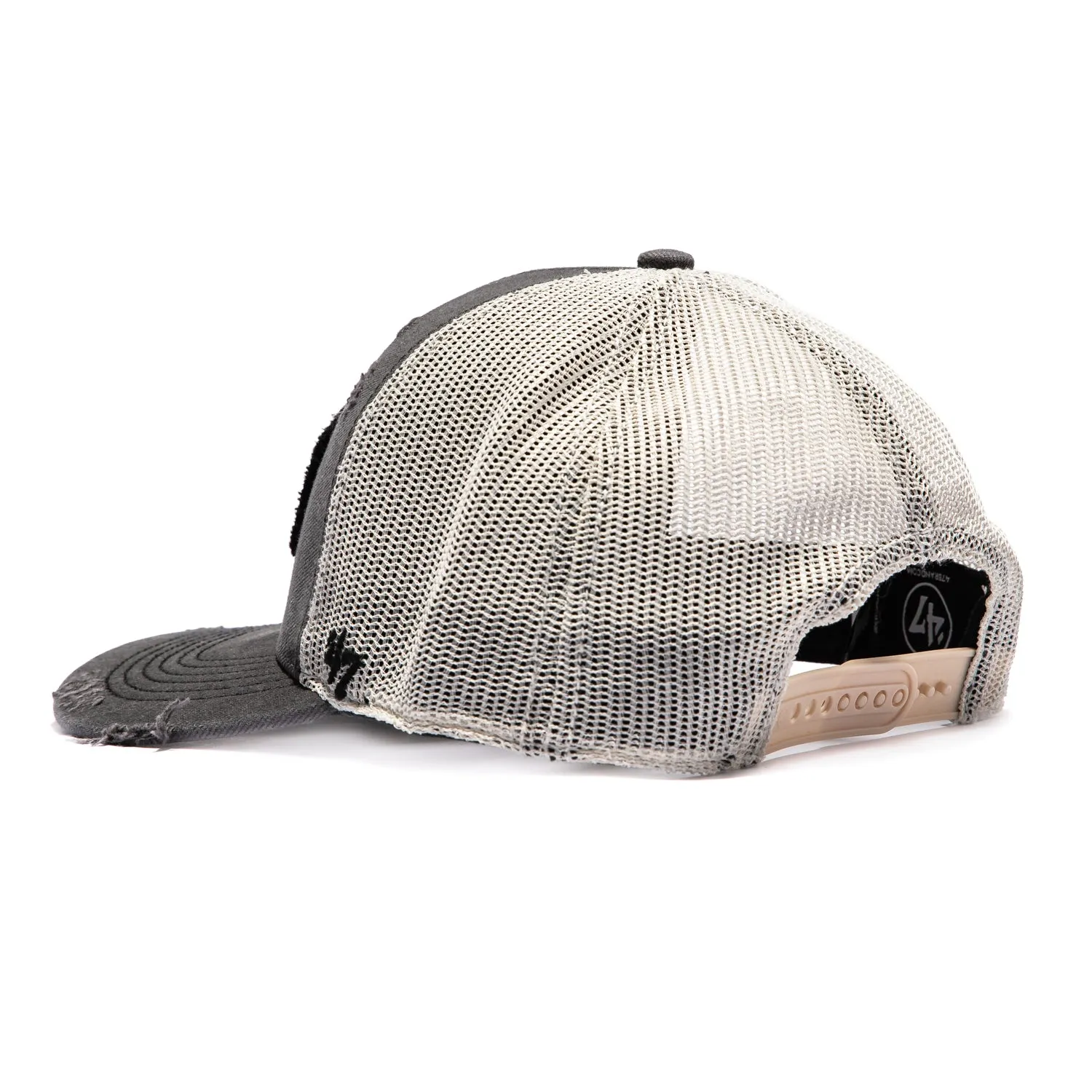 47 Brand Arizona Diamondbacks Salvage Trucker Snapback Hat - Black, White sold by Hat Club product image thumbnail 2