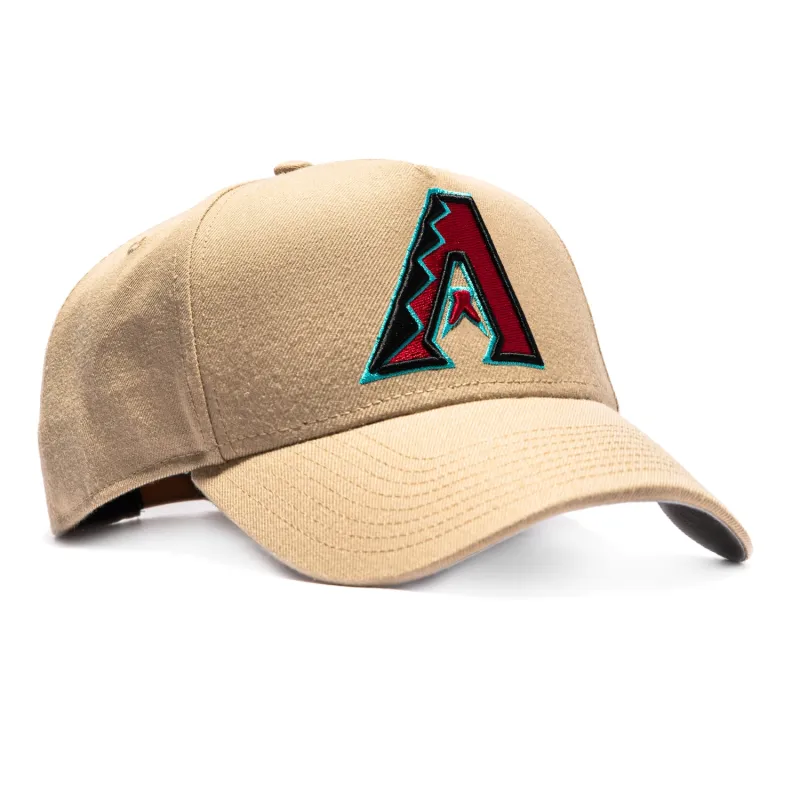 47 Brand Ballpark Offside Arizona Diamondbacks Hitch Snapback Hat - Khaki made by 47