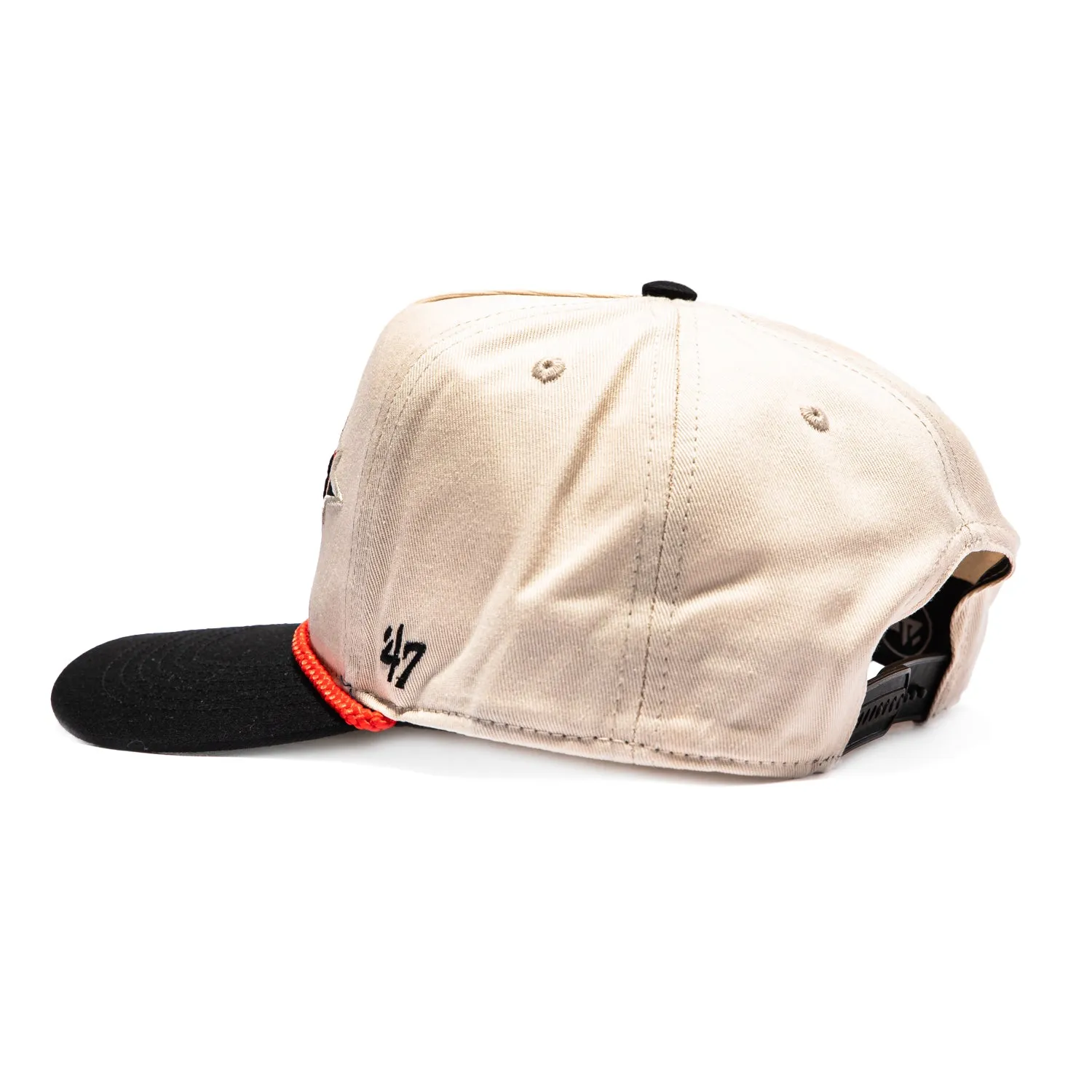 47 Brand Frame Out San Francisco Giants Hitch Snapback Hat - Stone, Black sold by Hat Club product image thumbnail 2