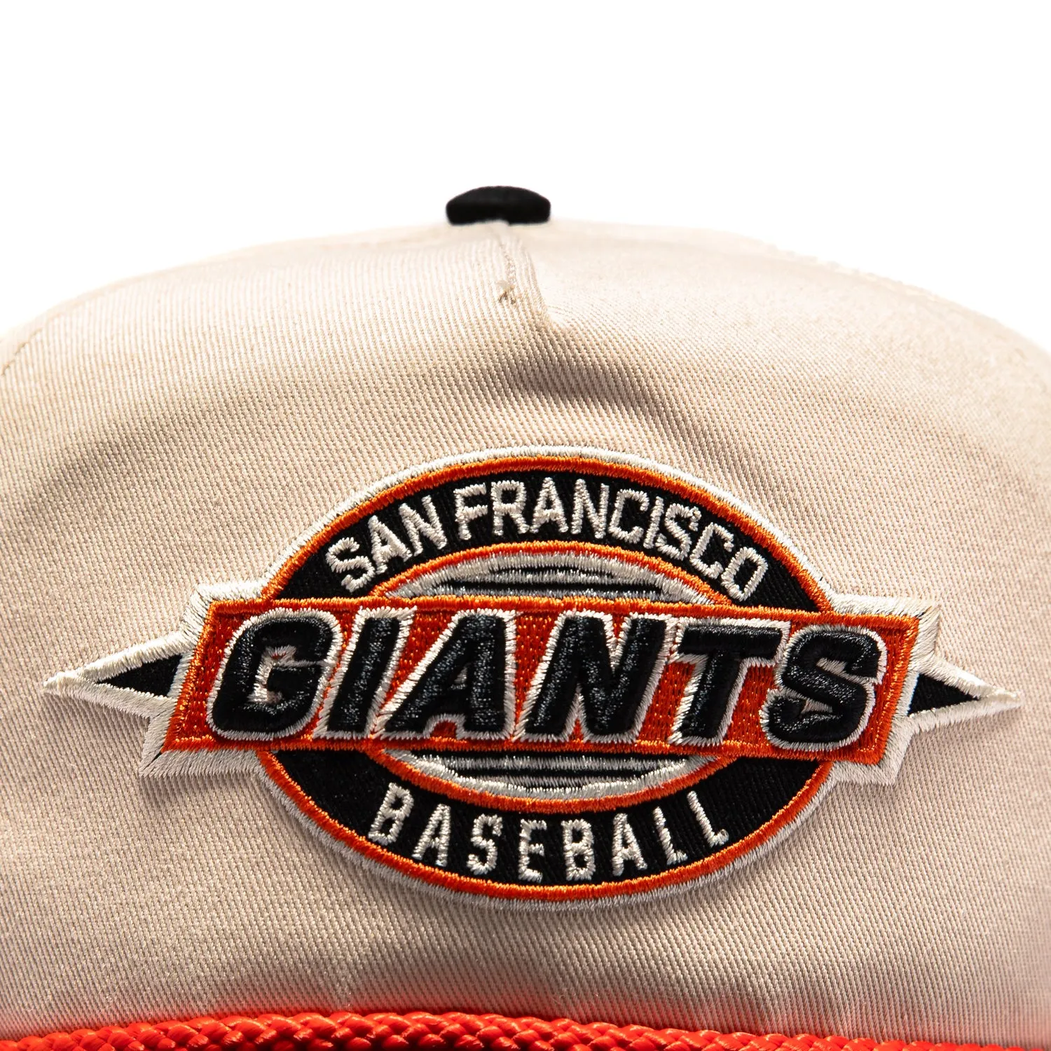 47 Brand Frame Out San Francisco Giants Hitch Snapback Hat - Stone, Black sold by Hat Club product image thumbnail 3