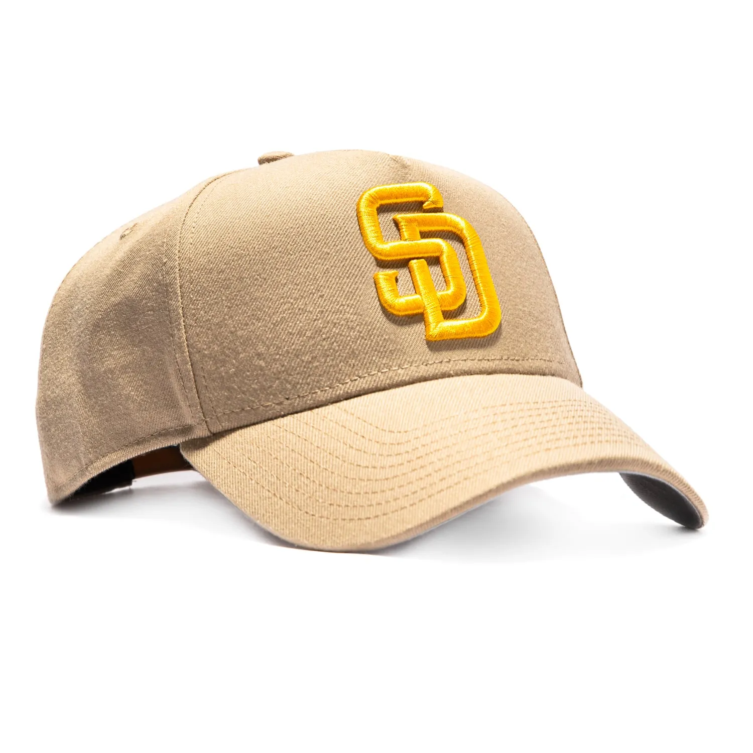47 Brand Ballpark Offside San Diego Padres Hitch Snapback Hat - Khaki sold by Hat Club