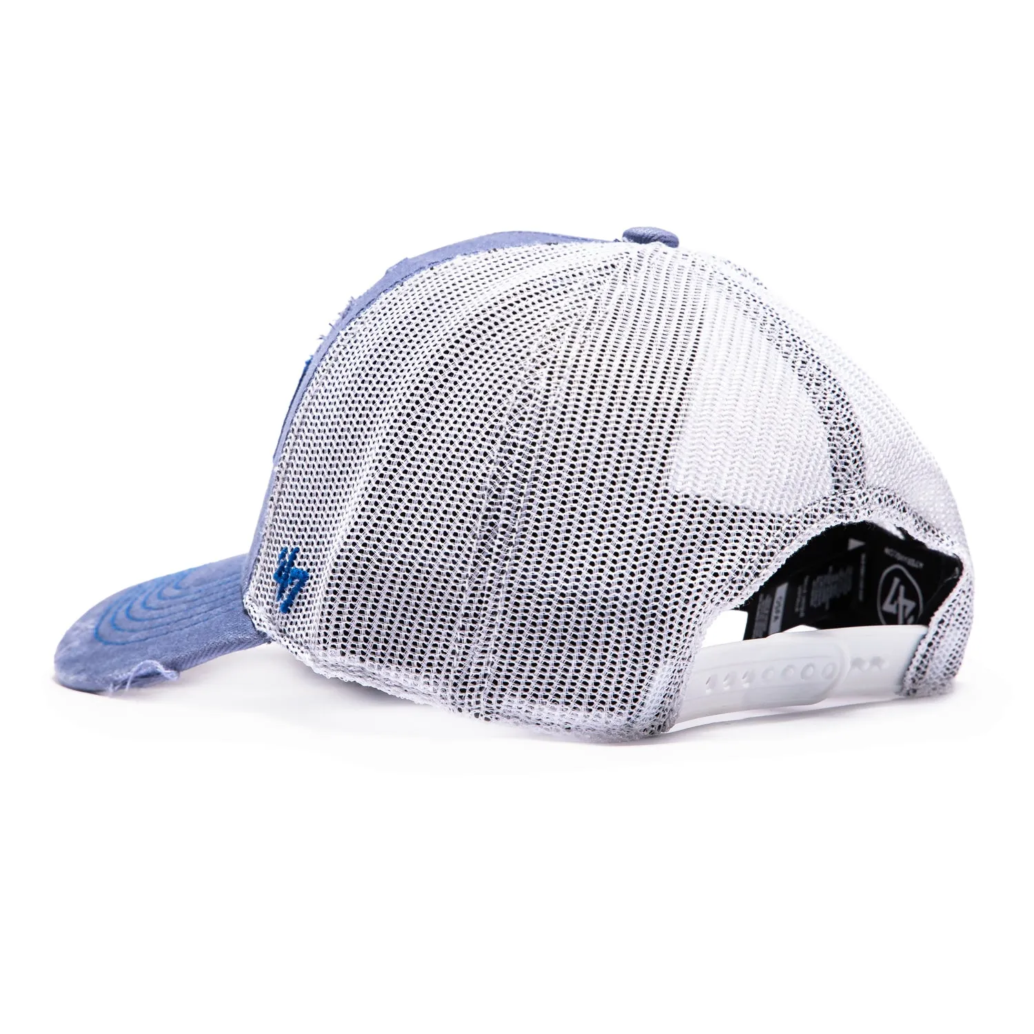 47 Brand Los Angeles Dodgers Salvage Trucker Snapback Hat - Royal, White sold by Hat Club product image thumbnail 2