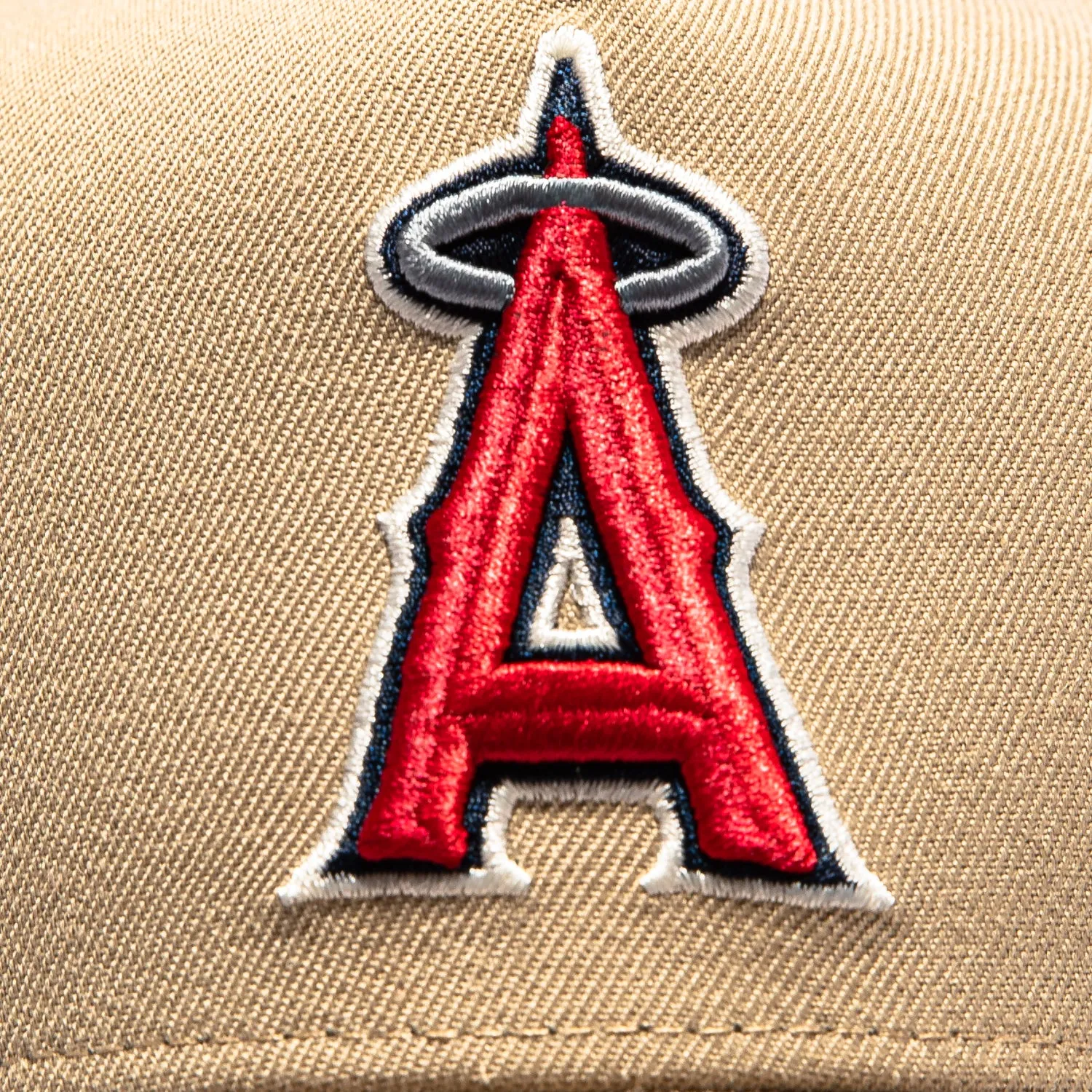 47 Brand Ballpark Offside Los Angeles Angels Hitch Snapback Hat - Khaki sold by Hat Club product image thumbnail 3