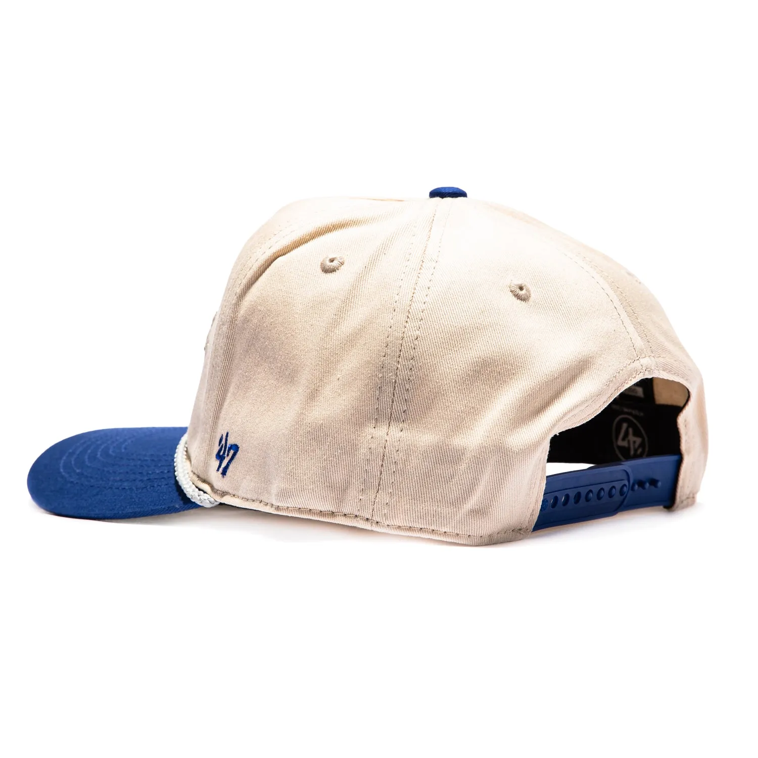 47 Brand Frame Out Los Angeles Dodgers Hitch Snapback Hat - Stone, Royal sold by Hat Club product image thumbnail 2