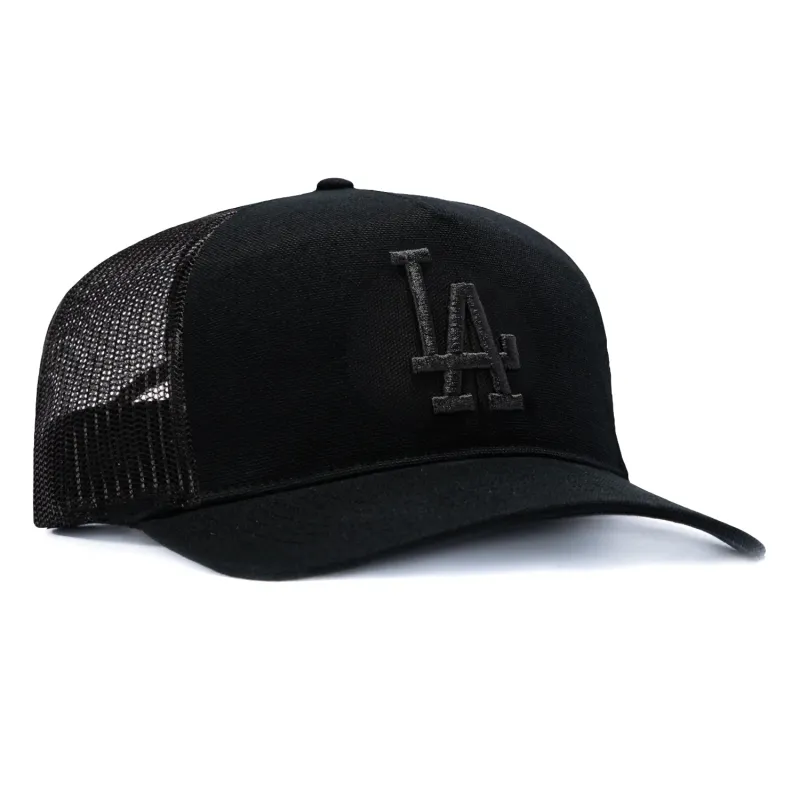 47 Brand x Carhartt Trucker Los Angeles Dodgers Adjustable Snapback Hat - Black made by 47