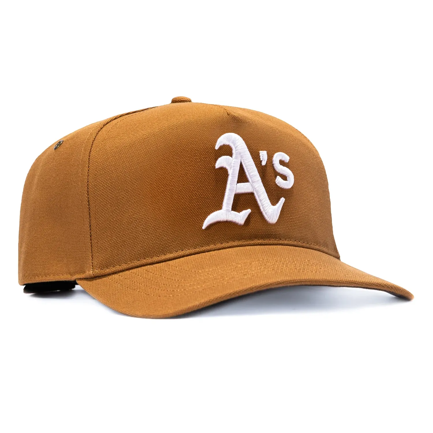 47 Brand x Carhartt Oakland Athletics Hitch Adjustable Snapback Hat - Brown sold by Hat Club
