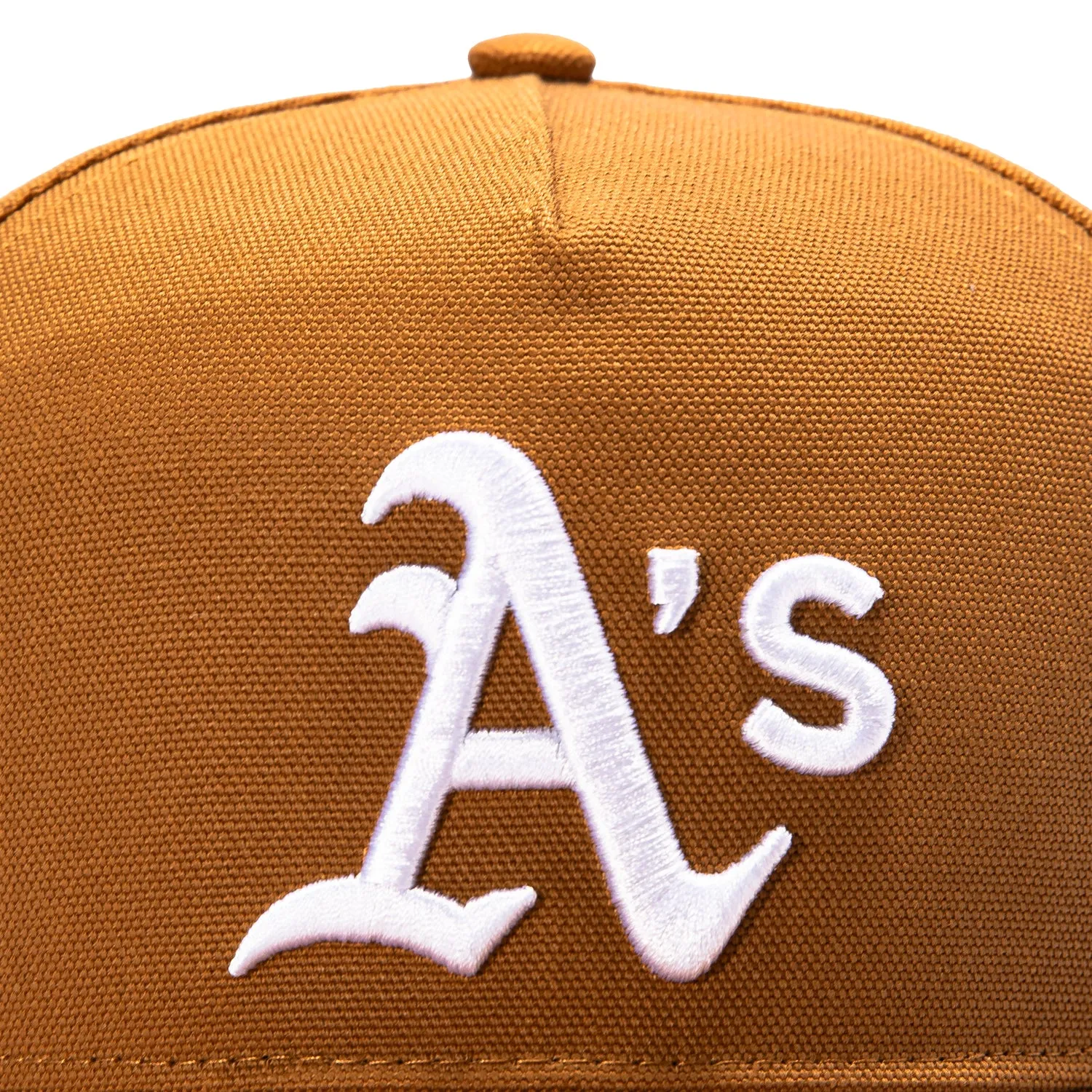 47 Brand x Carhartt Oakland Athletics Hitch Adjustable Snapback Hat - Brown sold by Hat Club product image thumbnail 3