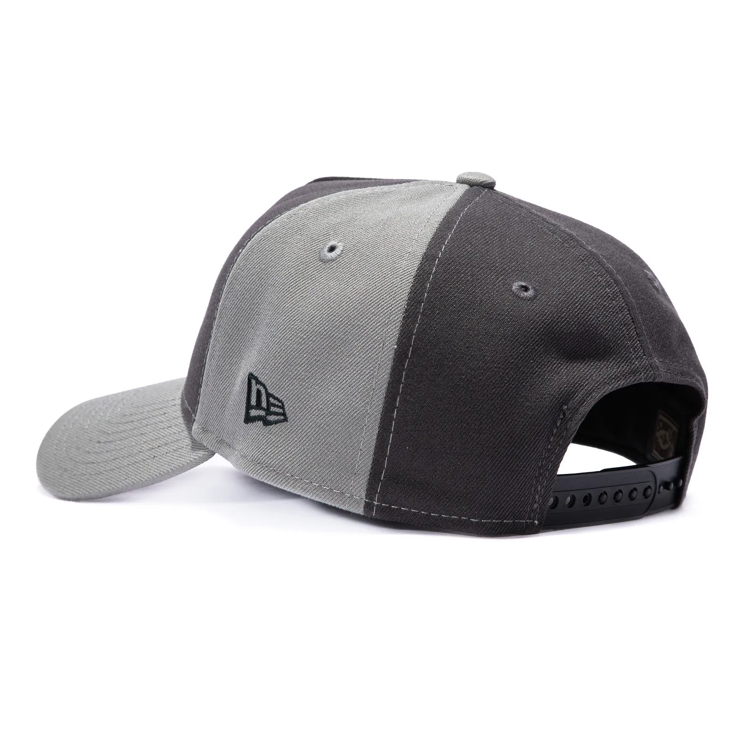 New Era 9Forty A-Frame Charlotte Hornets 1991 All Star Game Patch Rail Snapback Hat - Grey, Graphite sold by Hat Club product image thumbnail 2