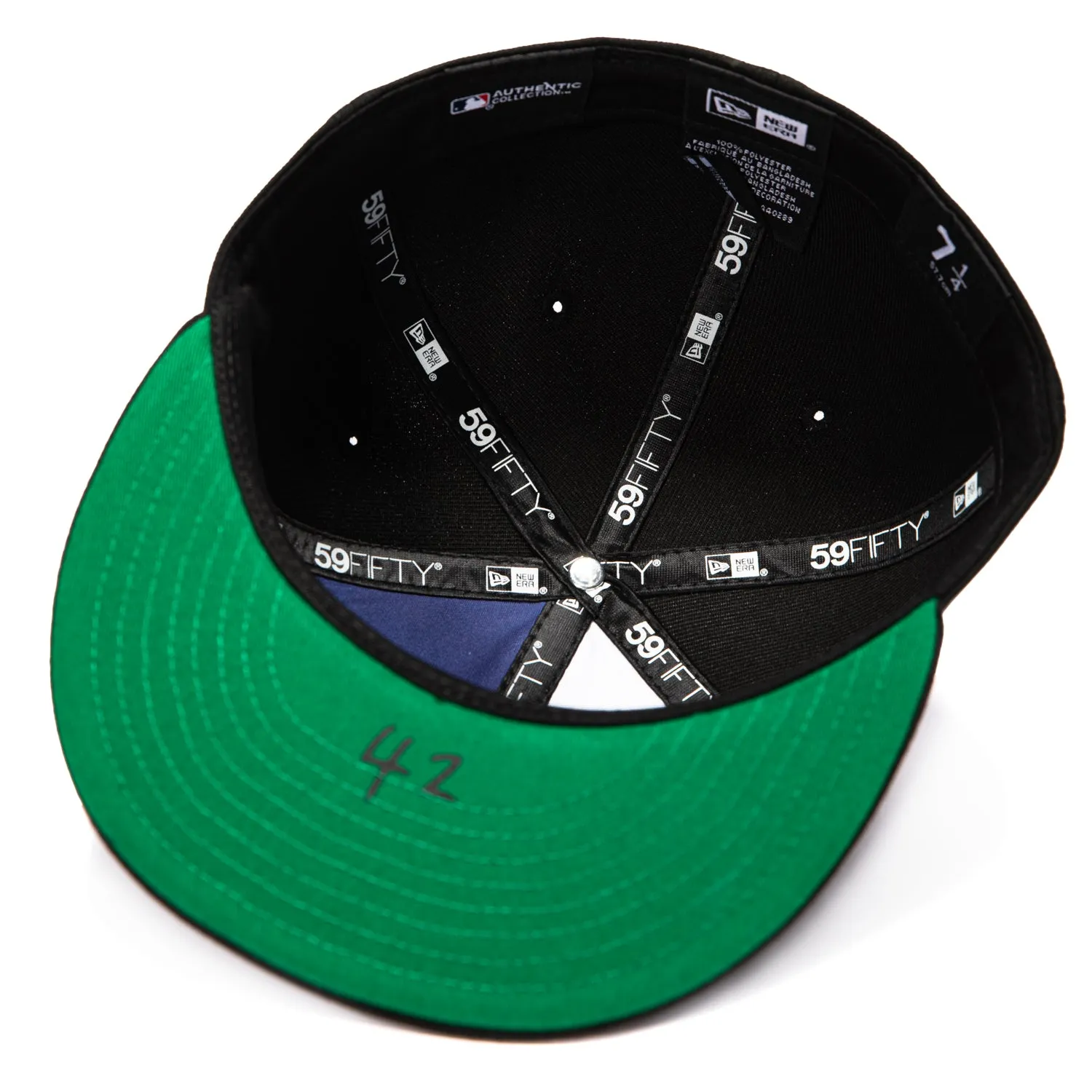 New Era 59Fifty Chicago White Sox 42 Jackie Robinson Patch Hat - Black sold by Hat Club product image thumbnail 2