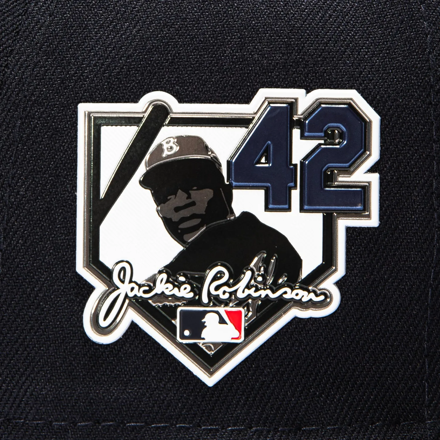 New Era 59Fifty Houston Astros 42 Jackie Robinson Patch Hat - Navy sold by Hat Club product image thumbnail 5