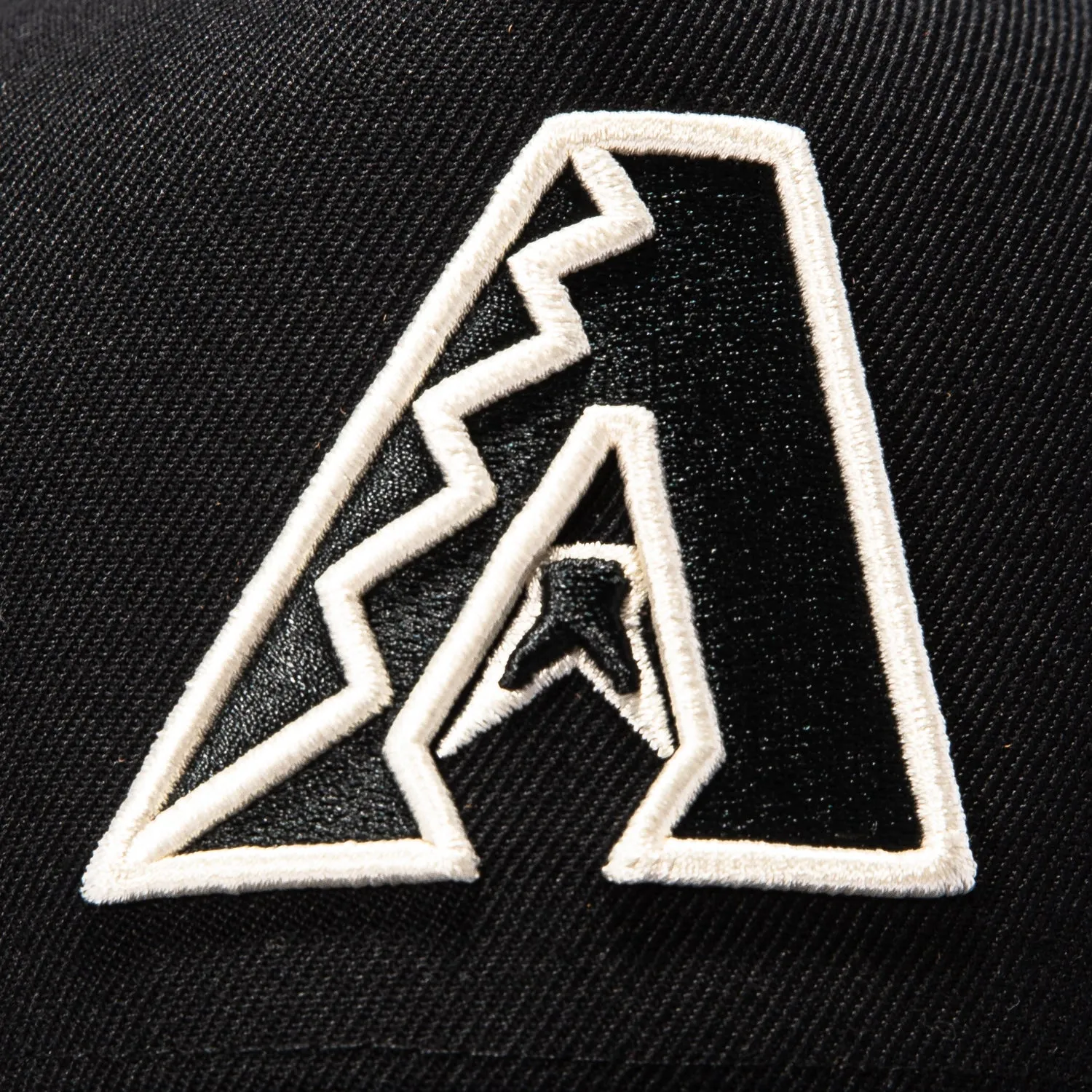47 Brand Ballpark Arizona Diamondbacks Offside Snapback Hat - Black, White sold by Hat Club product image thumbnail 3