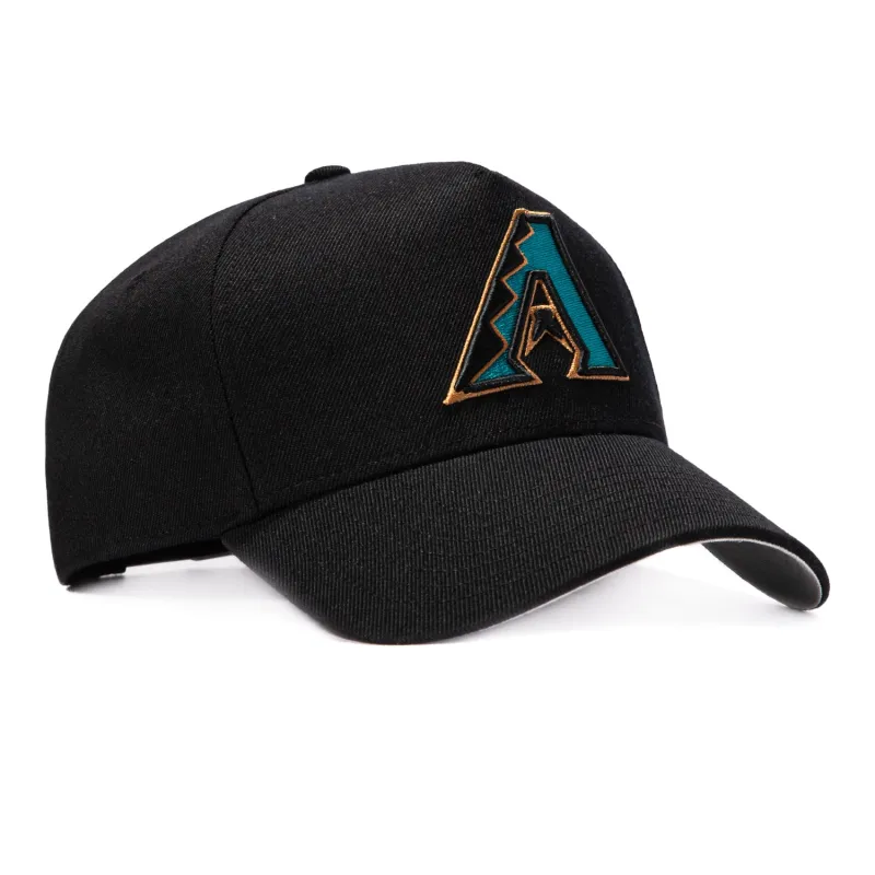 47 Brand Ballpark Arizona Diamondbacks Offside Snapback Hat - Black, Teal made by 47
