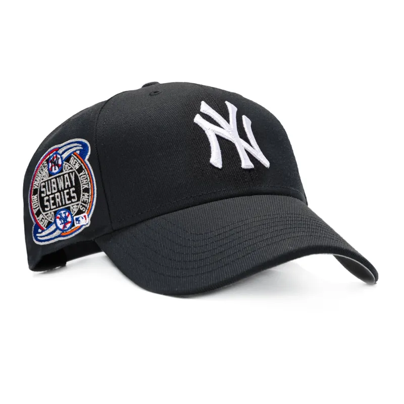 47 Brand Sureshot New York Yankees Subway Series Patch MVP Snapback Hat - Navy made by 47