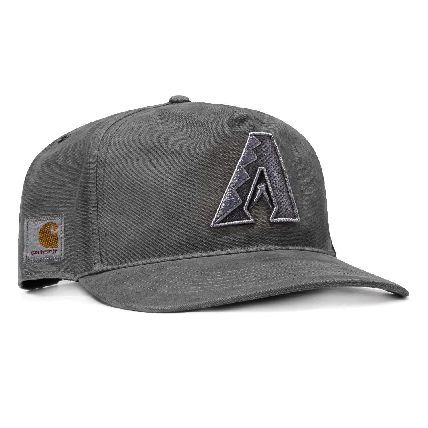 47 Brand x Carhartt Dyed Arizona Diamondbacks Hitch Adjustable Snapback Hat - Black sold by Hat Club