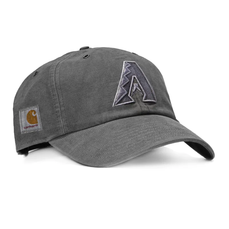 47 Brand x Carhartt Dyed Arizona Diamondbacks Cleanup Adjustable Hat - Black made by 47