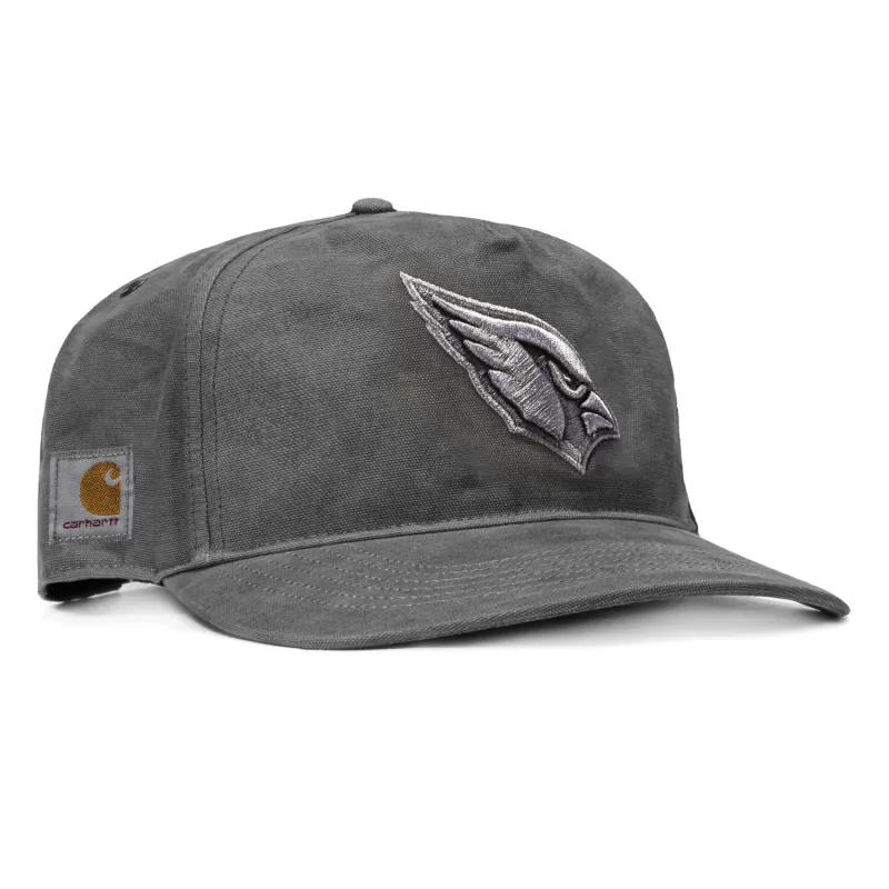 47 Brand x Carhartt Dyed Arizona Cardinals Hitch Adjustable Snapback Hat - Black made by 47
