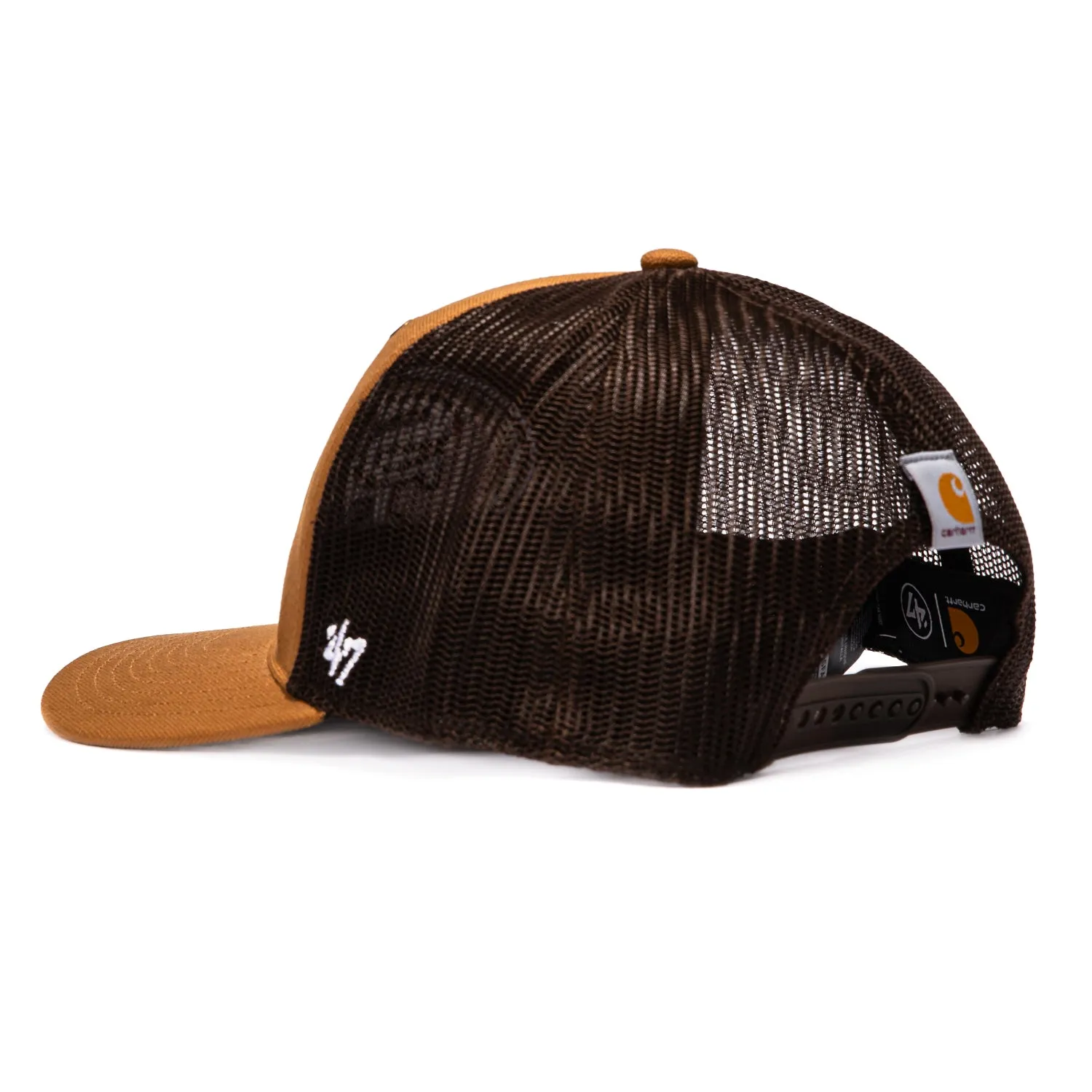 47 Brand x Carhartt Trucker San Diego Padres Adjustable Snapback Hat - Brown sold by Hat Club product image thumbnail 2