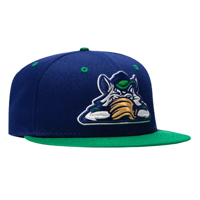 New Era 59Fifty Hartford Whalers Rock Cats Hat - Royal, Kelly made by New Era