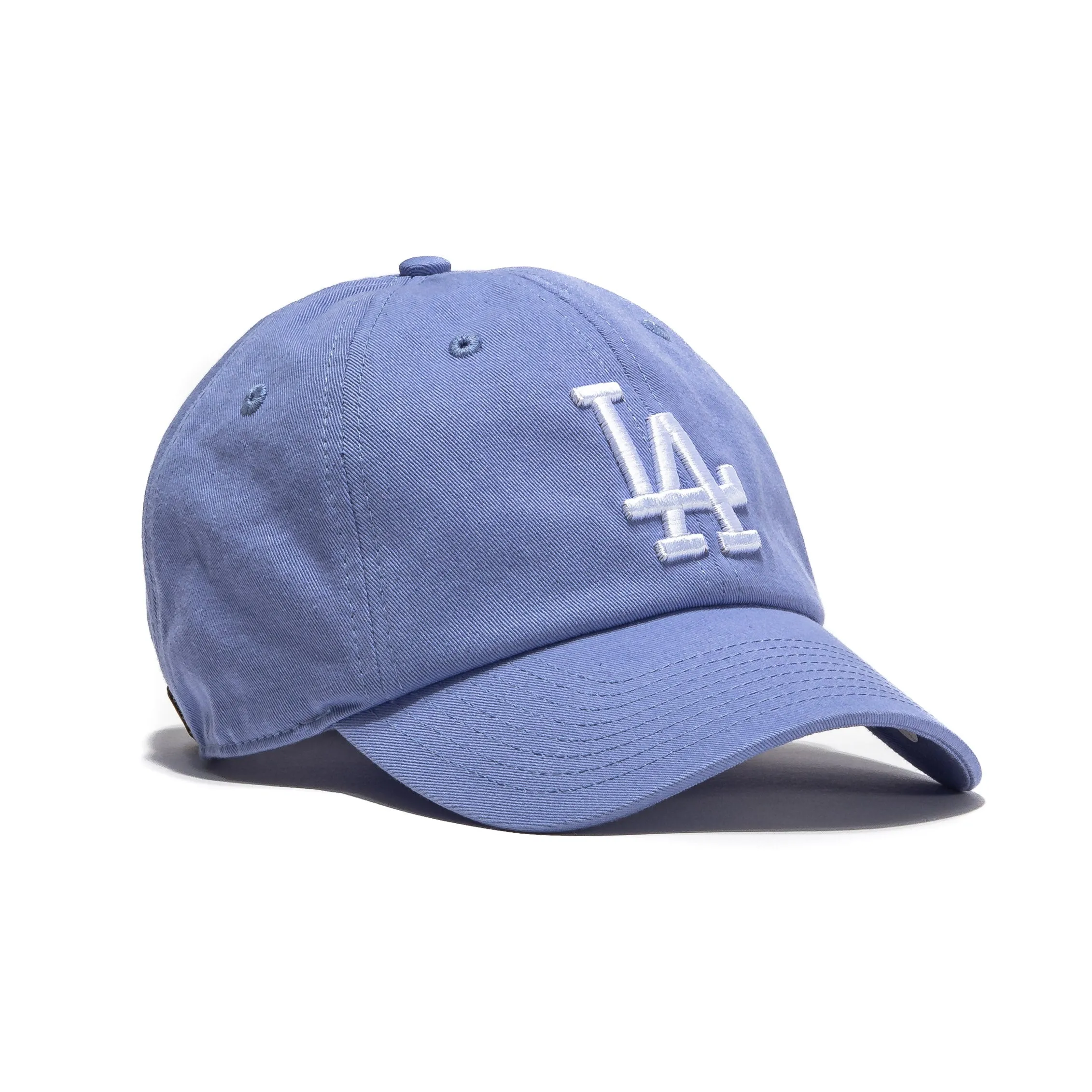 47 Brand Los Angeles Dodgers Cleanup Adjustable Hat - Lavender, White sold by Hat Club
