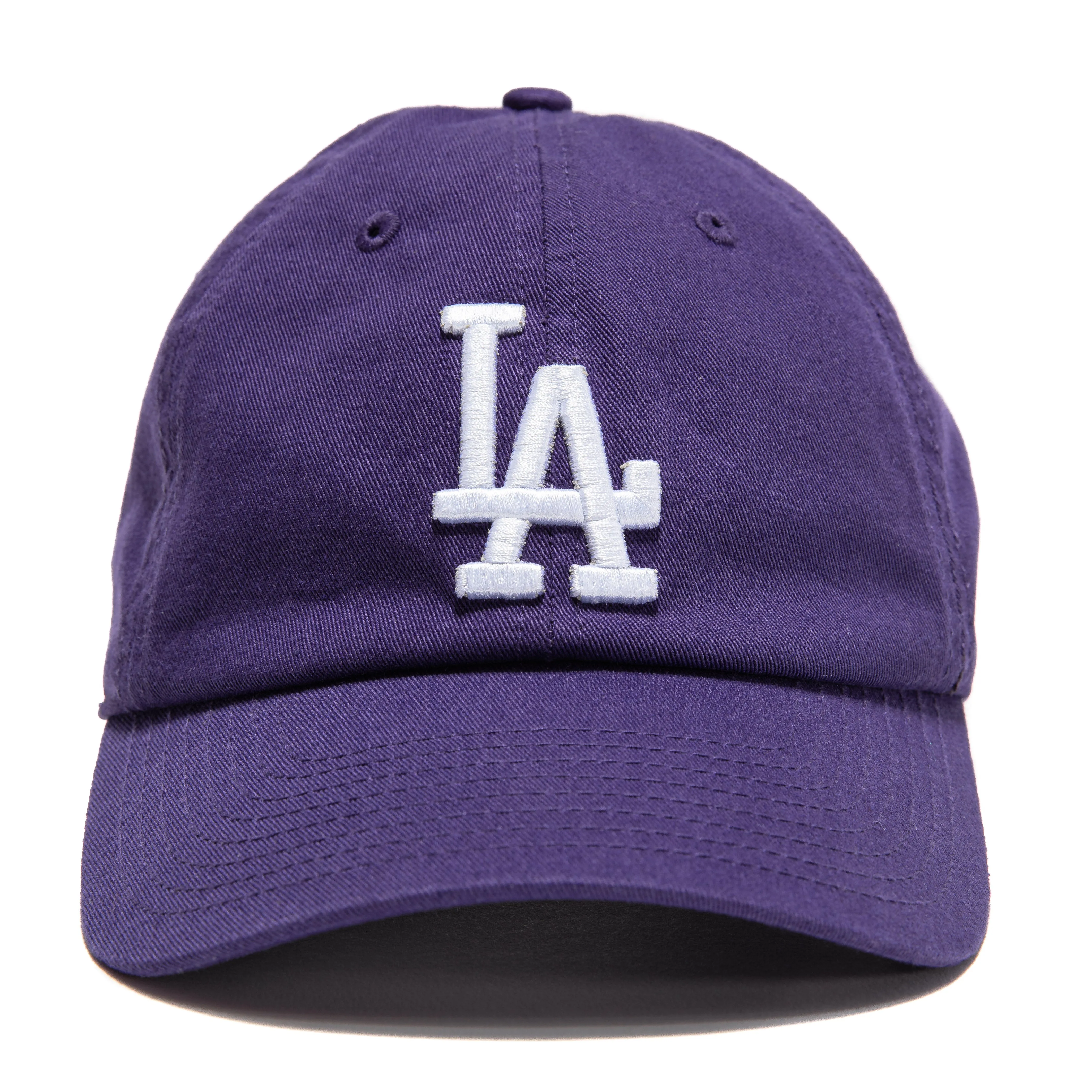 47 Brand Los Angeles Dodgers Cleanup Adjustable Hat - Purple, White sold by Hat Club product image thumbnail 3