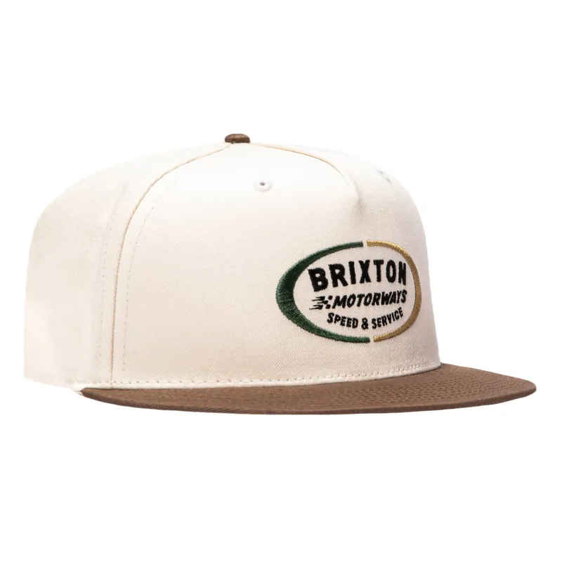 Brixton Rhett MP Snapback Hat - Khaki, Brown made by Brixton