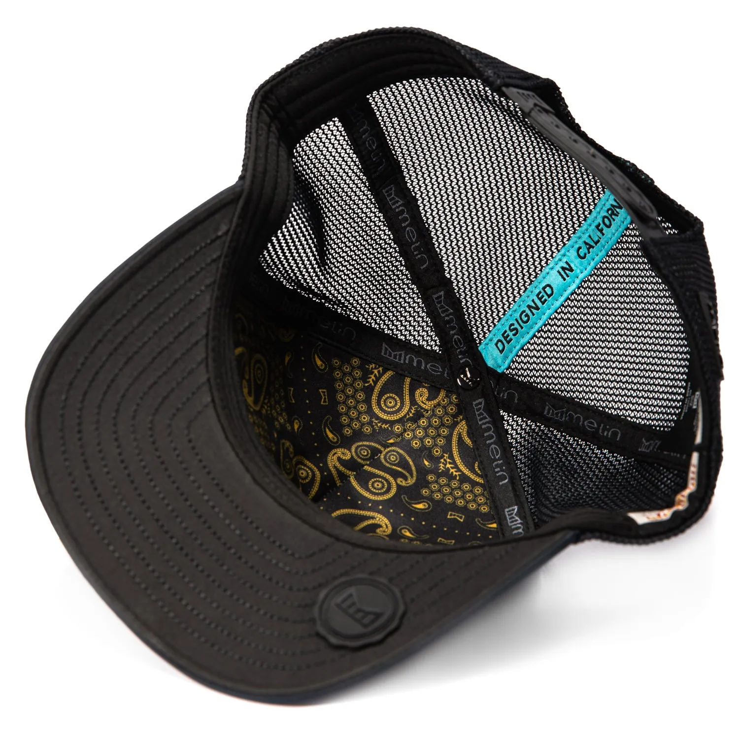 Melin Odysea Hydro Hoedown Snapback Hat - Black sold by Hat Club product image thumbnail 2