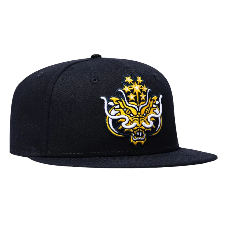 New Era 59Fifty Durham Bulls Dragons Hat - Navy made by New Era