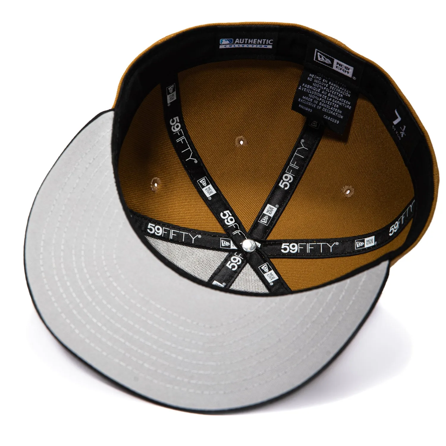 New Era 59Fifty San Antonio Missions Hat - Gold, Black sold by Hat Club product image thumbnail 2