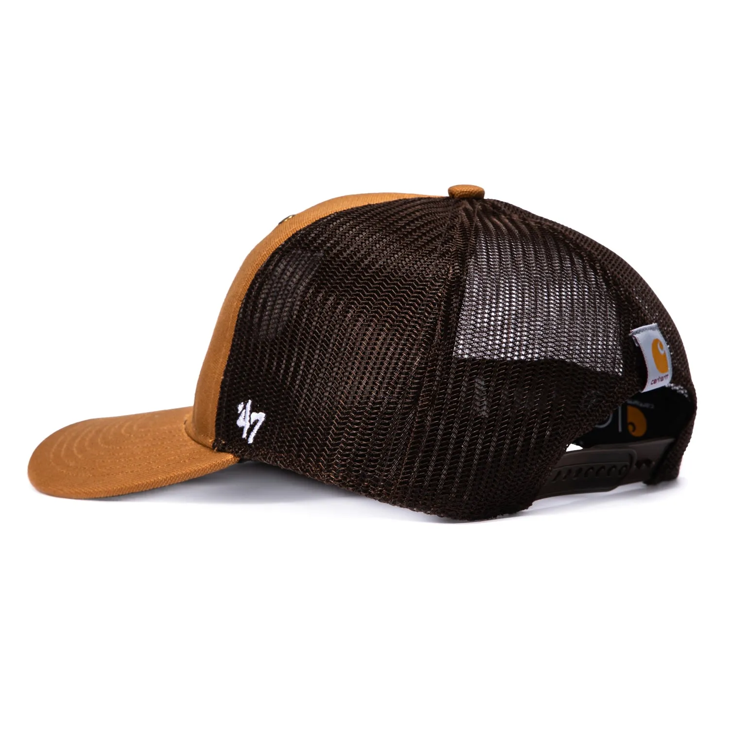 47 Brand x Carhartt Trucker Las Vegas Raiders Adjustable Snapback Hat - Brown sold by Hat Club product image thumbnail 2