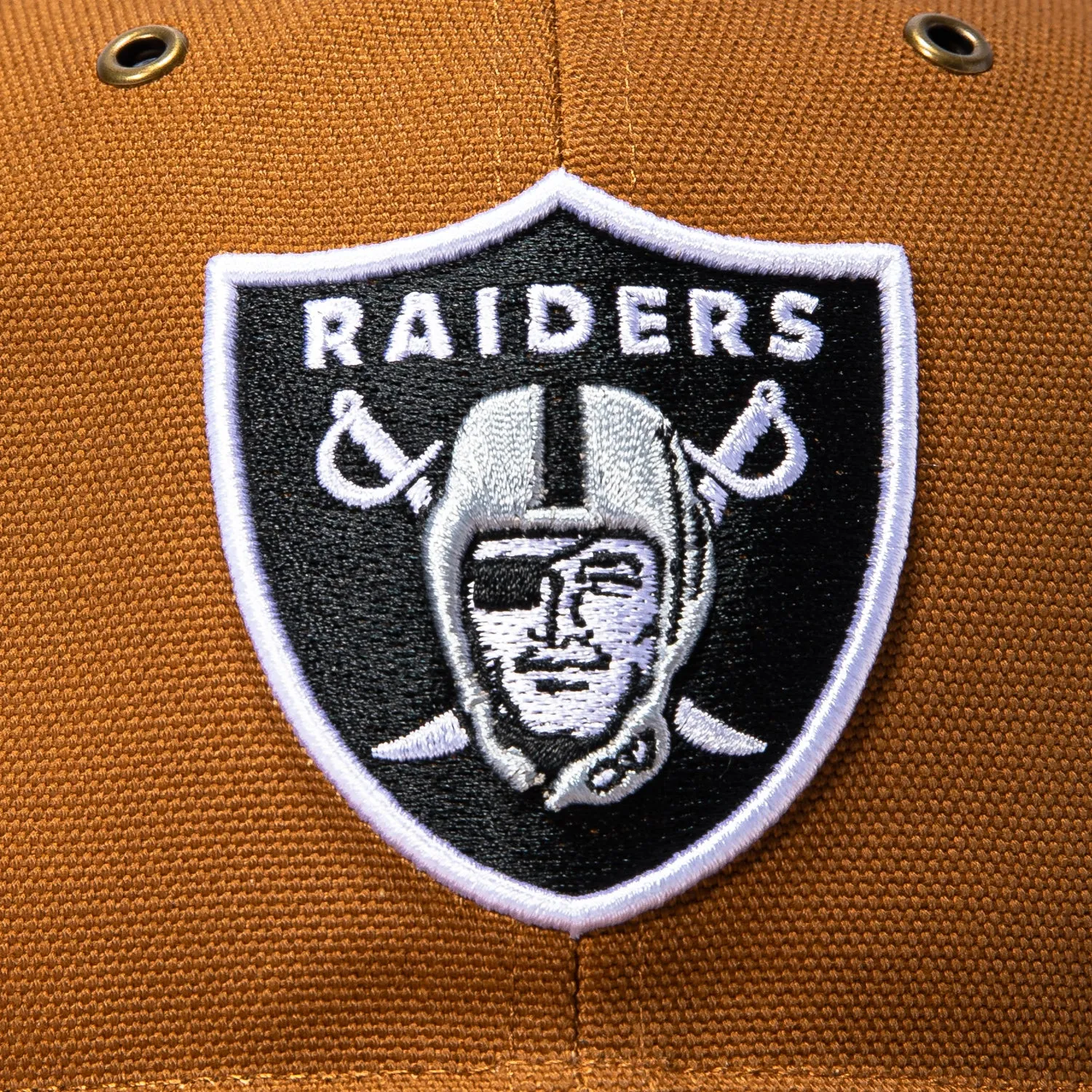 47 Brand x Carhartt Trucker Las Vegas Raiders Adjustable Snapback Hat - Brown sold by Hat Club product image thumbnail 3