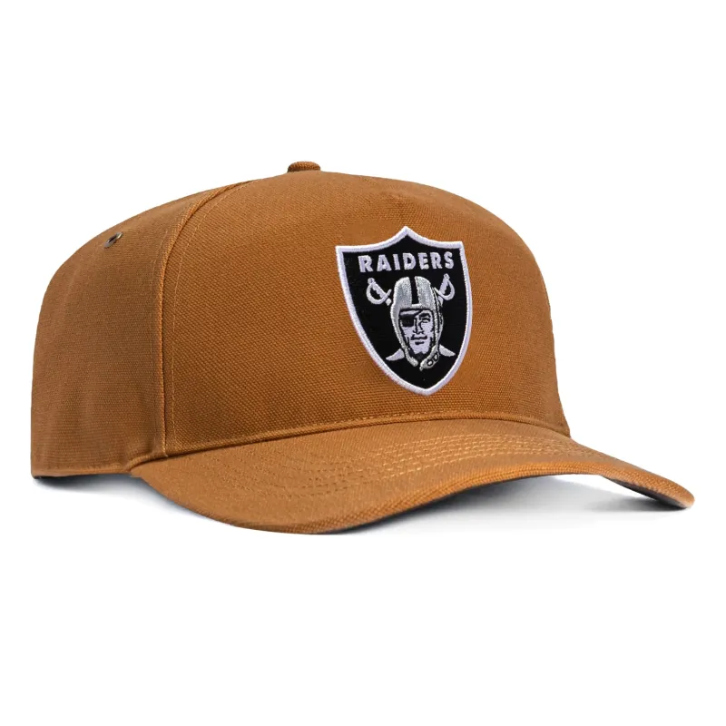 47 Brand x Carhartt Las Vegas Raiders Hitch Adjustable Snapback Hat - Brown made by 47