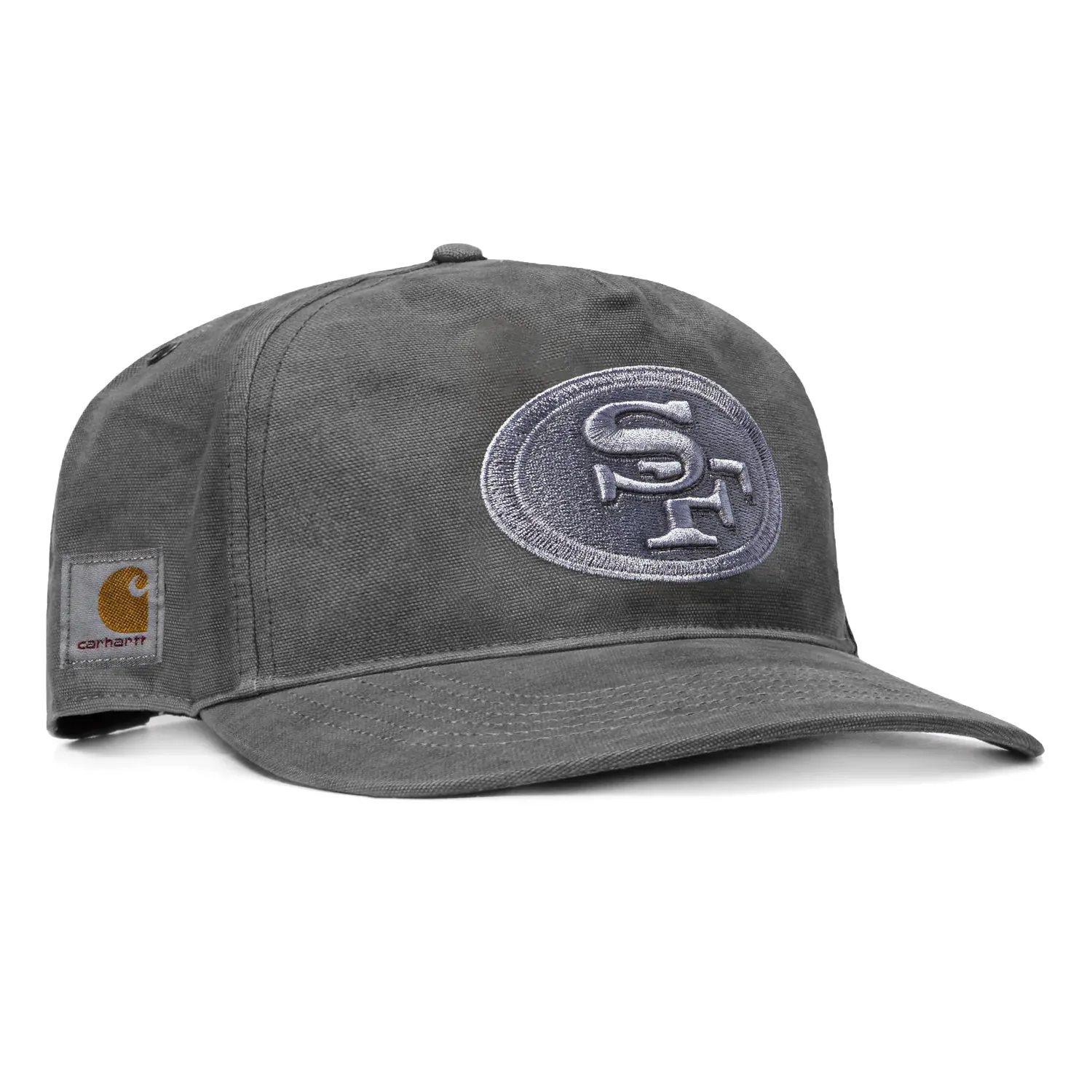 47 Brand x Carhartt Dyed San Francisco 49ers Hitch Adjustable Snapback Hat - Black sold by Hat Club