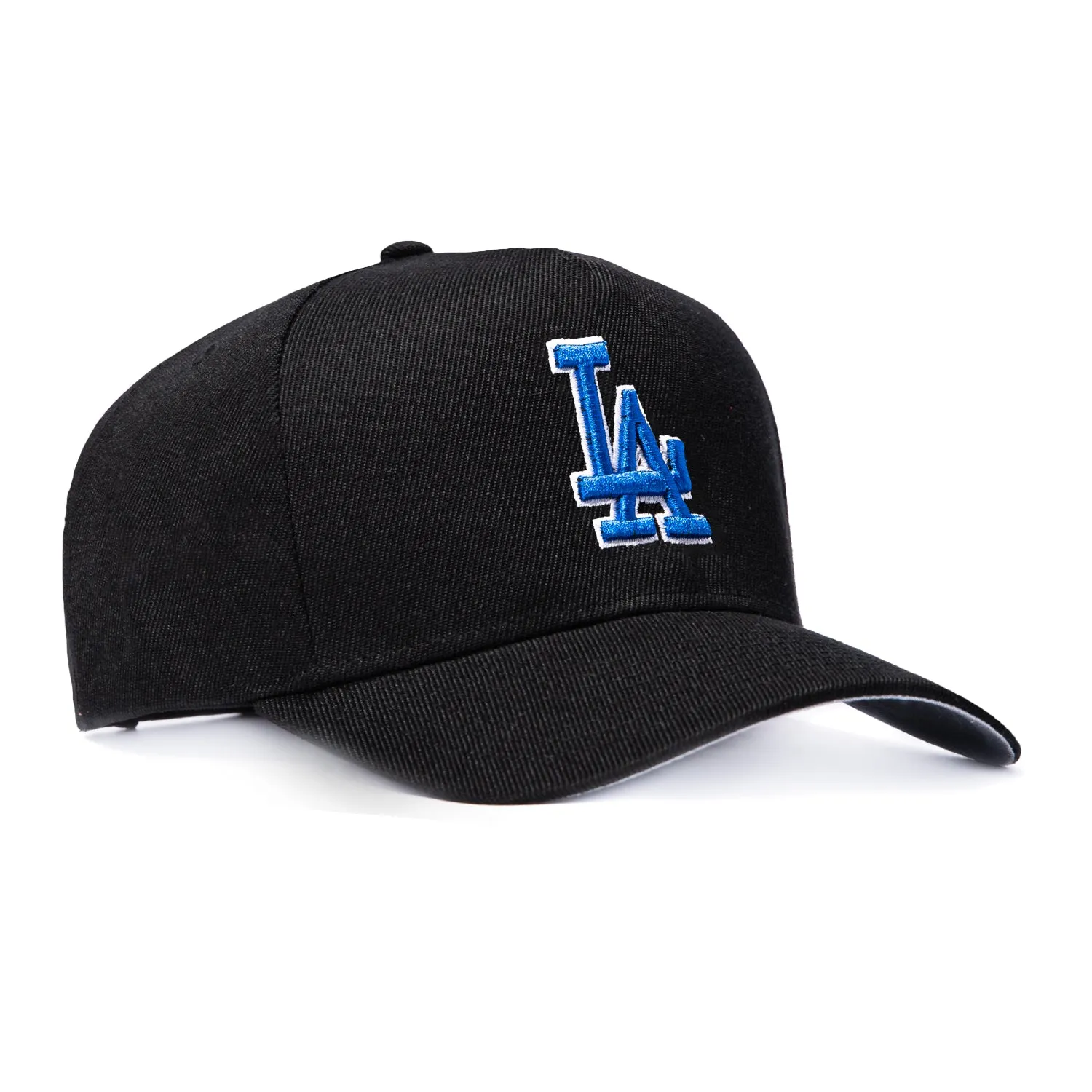 Mitchell & Ness Pro Pinch Los Angeles Dodgers Snapback Hat - Black, Royal, White sold by Hat Club