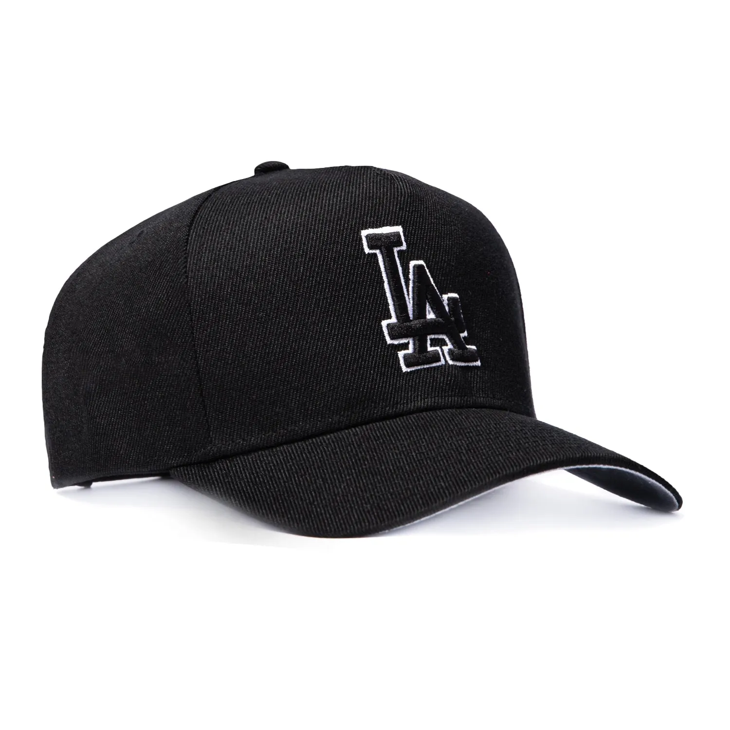 Mitchell & Ness Pro Pinch Los Angeles Dodgers Snapback Hat - Black, Black, White sold by Hat Club