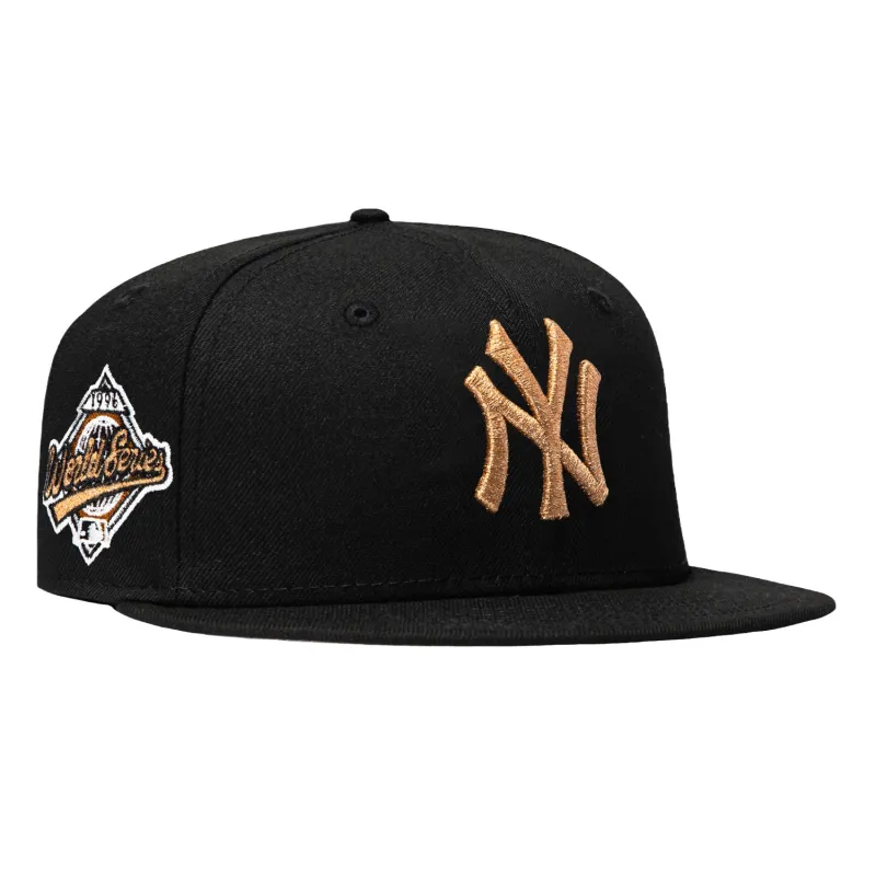 New Era 59Fifty Sugar & Spice New York Yankees 1996 World Series Patch Hat - Black made by New Era