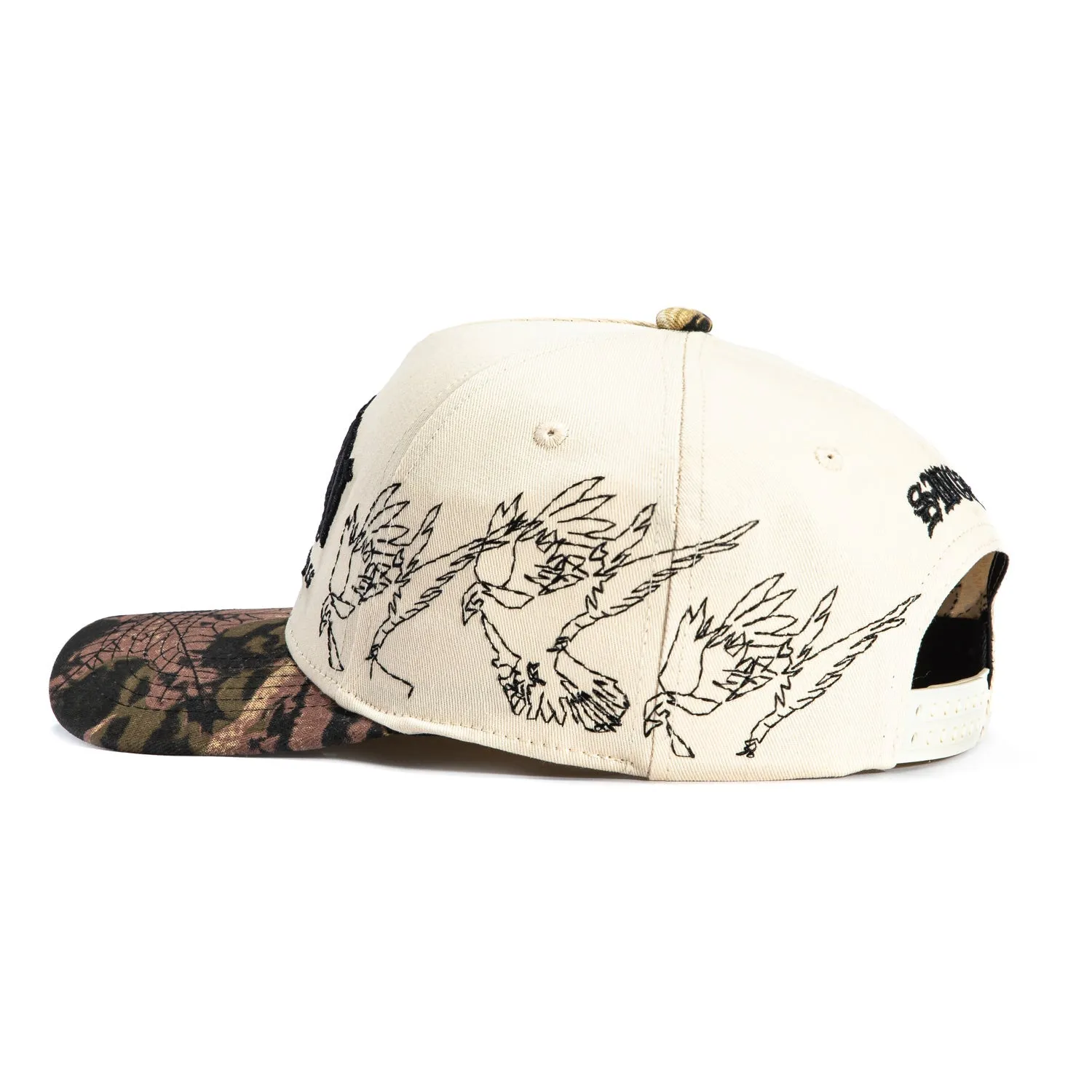 Sworn To Us Spirit Snapback Hat - Natural, Camo sold by Hat Club product image thumbnail 2