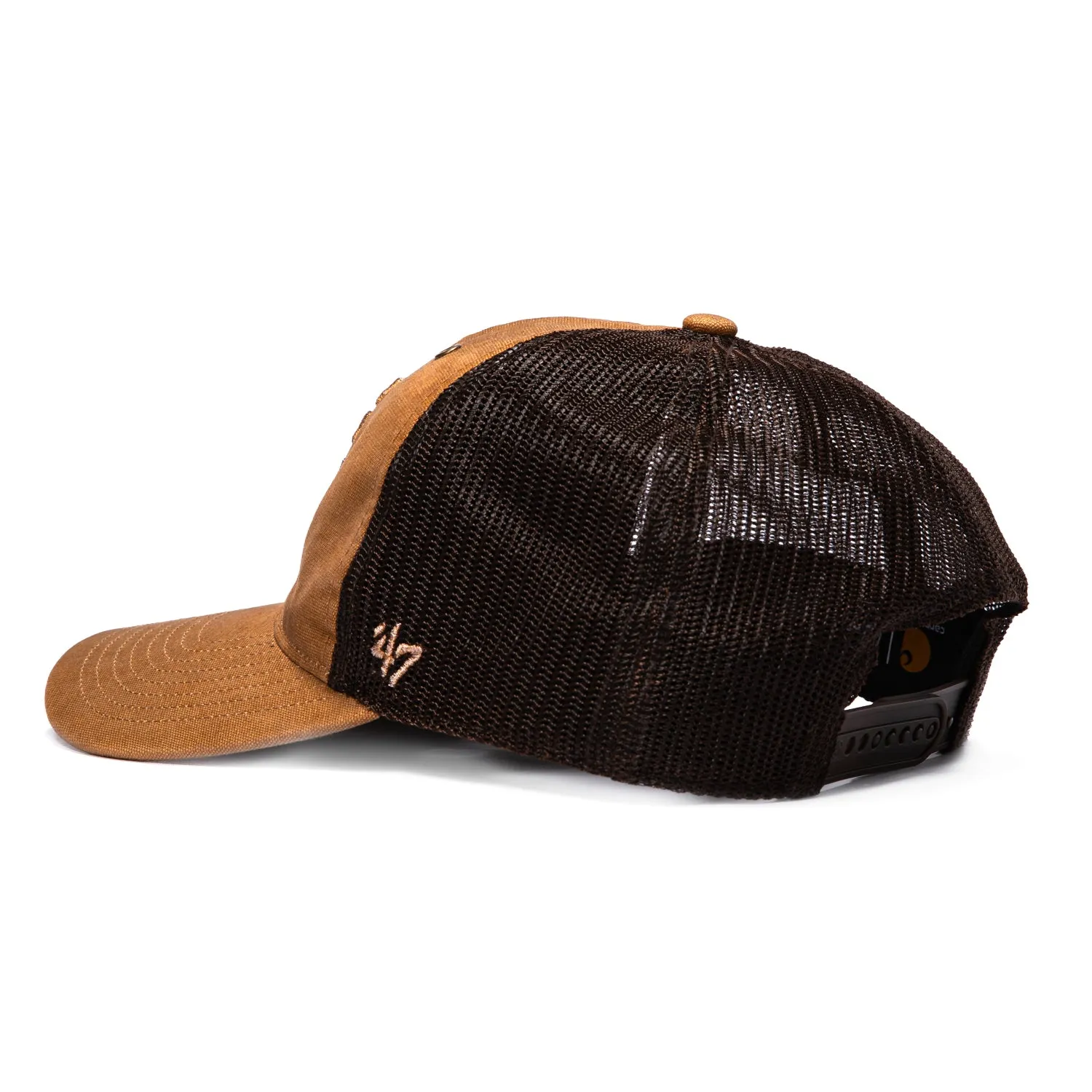 47 Brand x Carhartt Trucker Dyed San Francisco Giants Adjustable Snapback Hat - Brown sold by Hat Club product image thumbnail 2