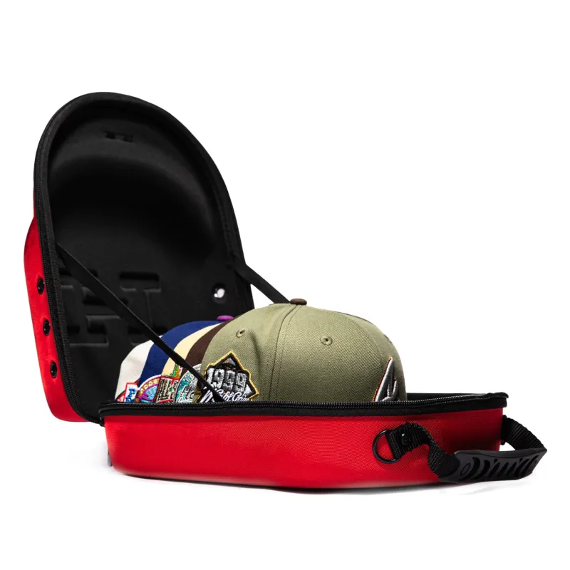 Hat Club 6 Hat Carrier Ballistic - Red made by Hat Club