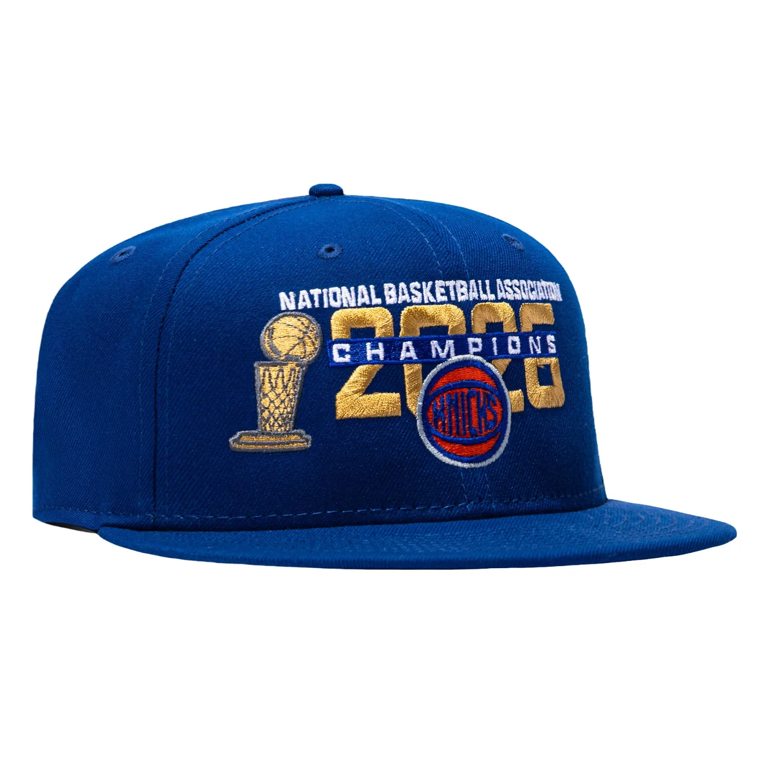 New Era 9Fifty New York Knicks 2026 NBA Champions Year Snapback Hat - Royal sold by Hat Club