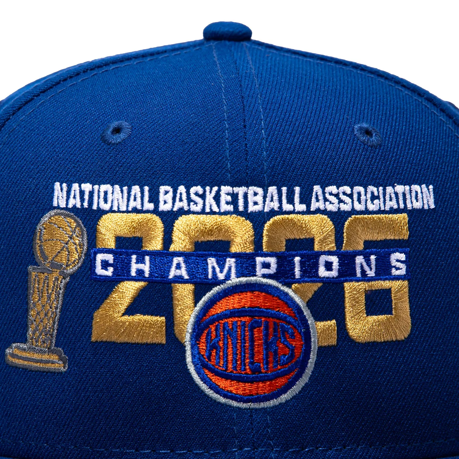 New Era 9Fifty New York Knicks 2026 NBA Champions Year Snapback Hat - Royal sold by Hat Club product image thumbnail 2