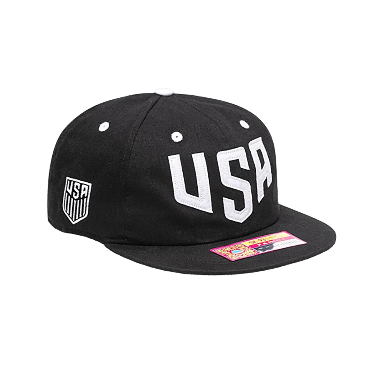Fan Ink USA Soccer Locale Snapback - Navy sold by Hat Club