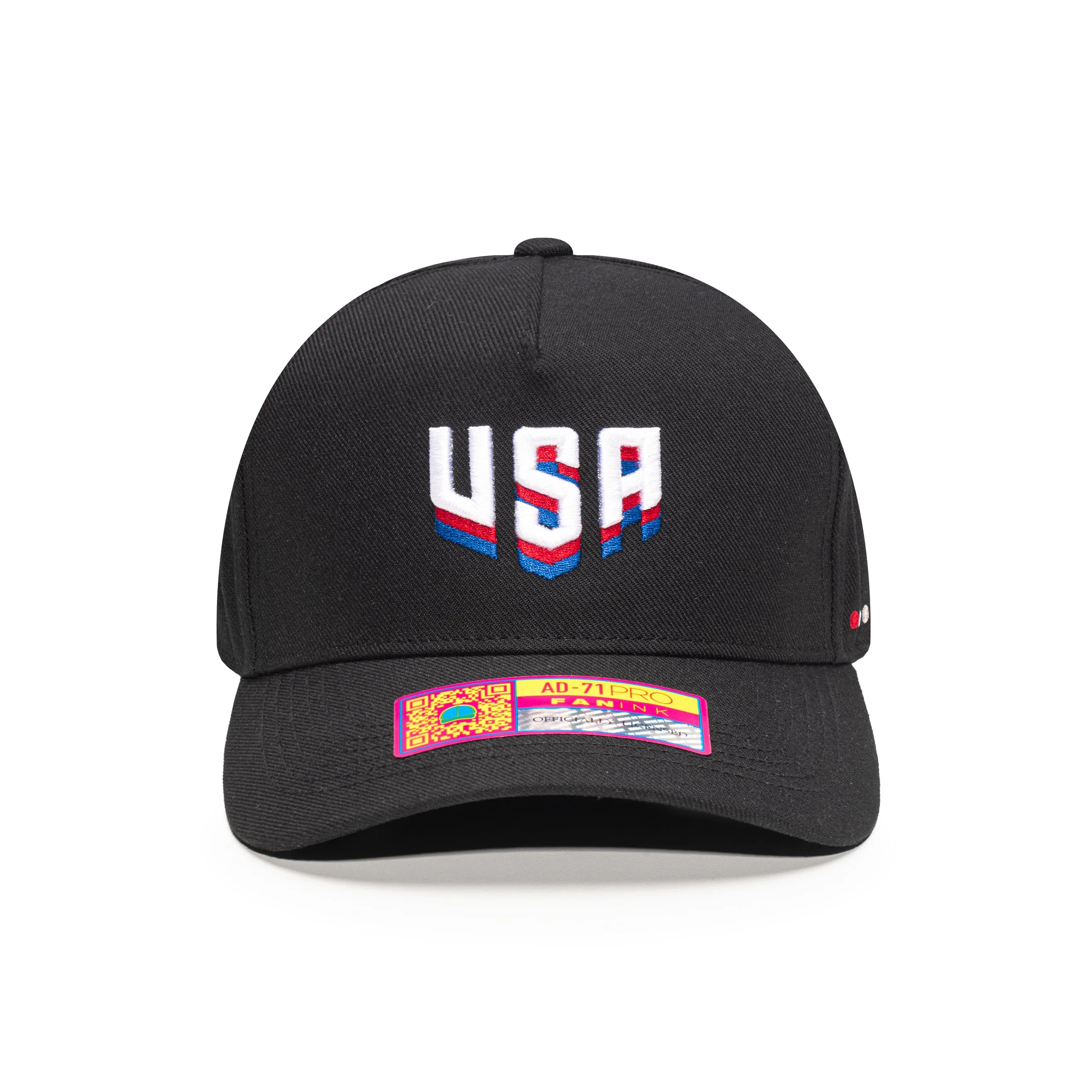 FAN INK USA COLA BLK Fan Ink USA Soccer Cola Snapback - Black sold by Hat Club product image thumbnail 3