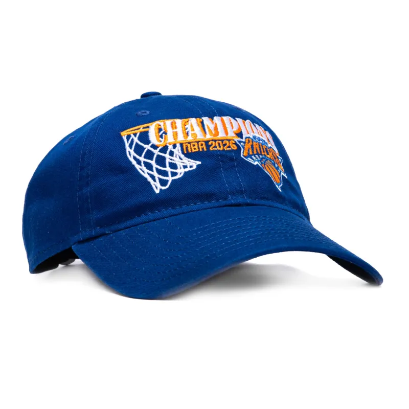 New Era 19Twenty New York Knicks 2026 NBA Logo Strapback Hat - Royal made by New Era