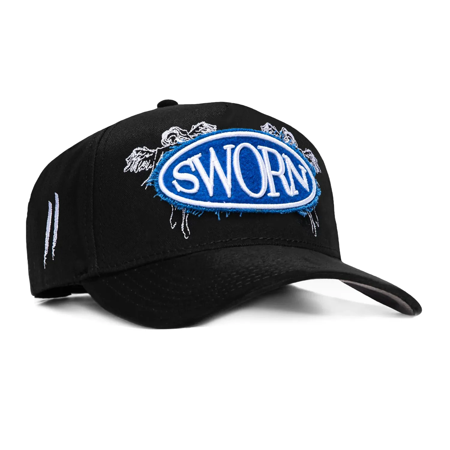 Sworn To Us Union Sworn Snapback Hat - Black sold by Hat Club
