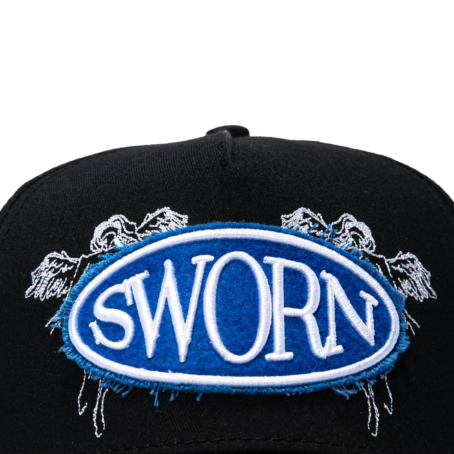 Sworn To Us Union Sworn Snapback Hat - Black sold by Hat Club product image thumbnail 3
